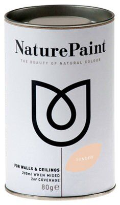 NaturePaint Sundew Flat matt Emulsion paint, 200ml