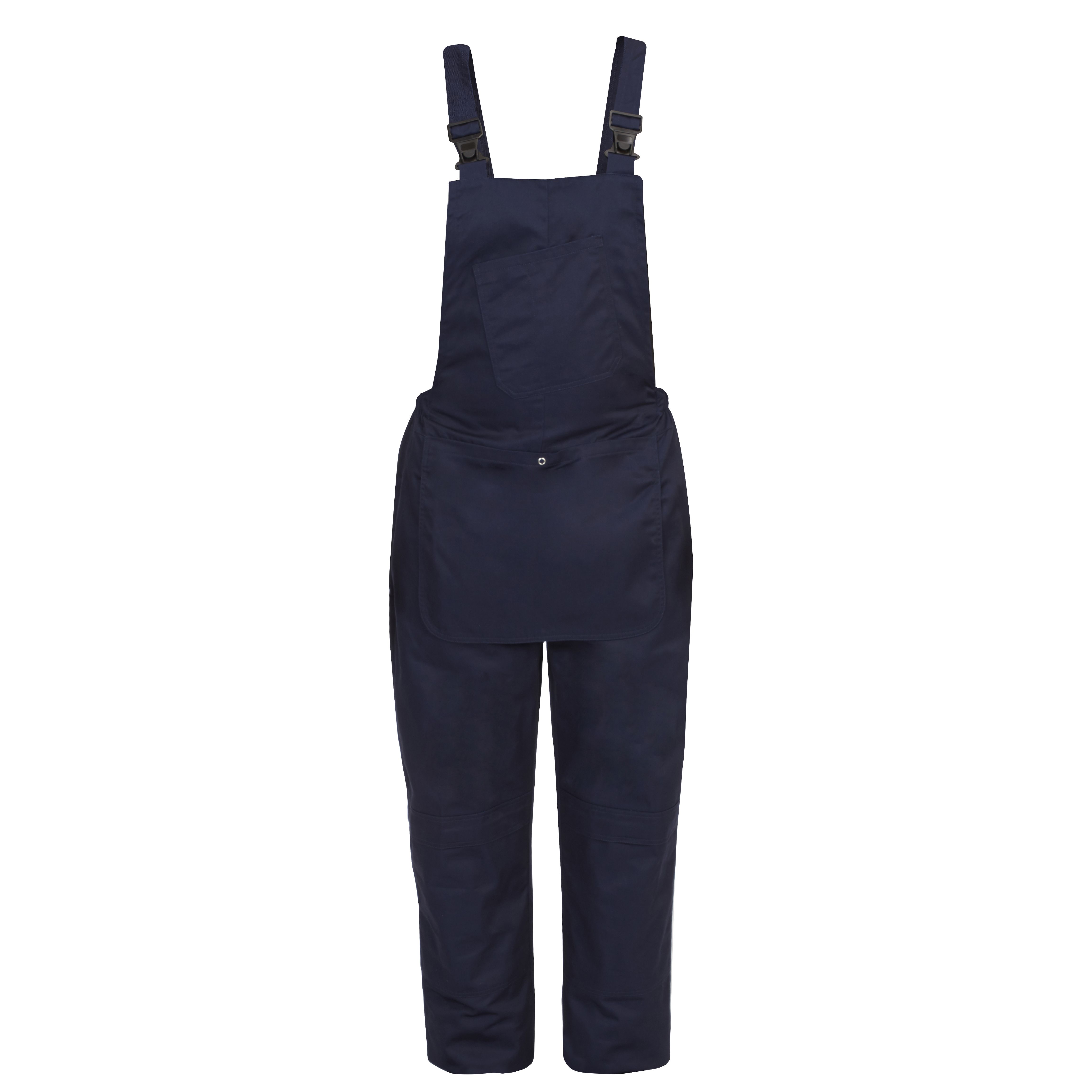 Navy blue Bib brace Medium DIY at B Q