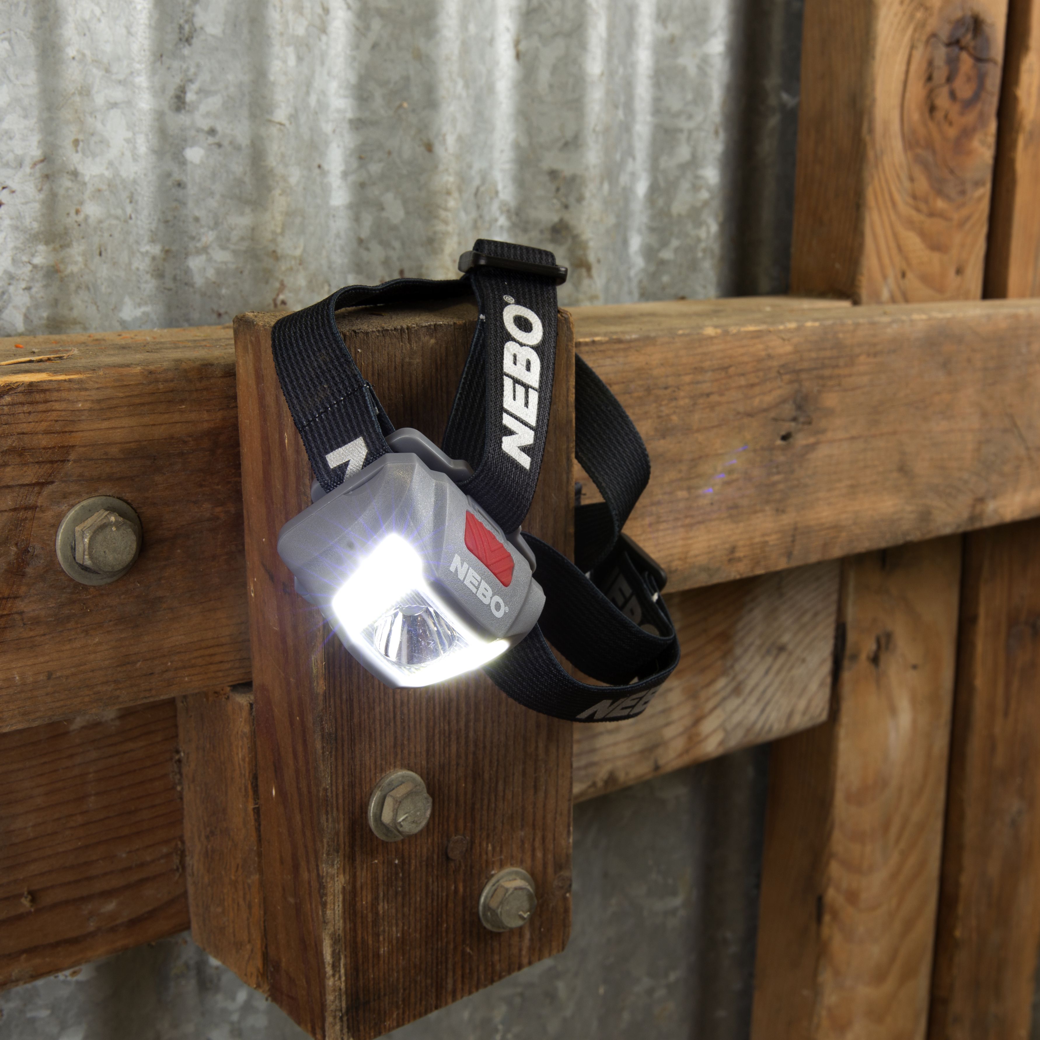 Nebo 250lm Grey LED Head lamp