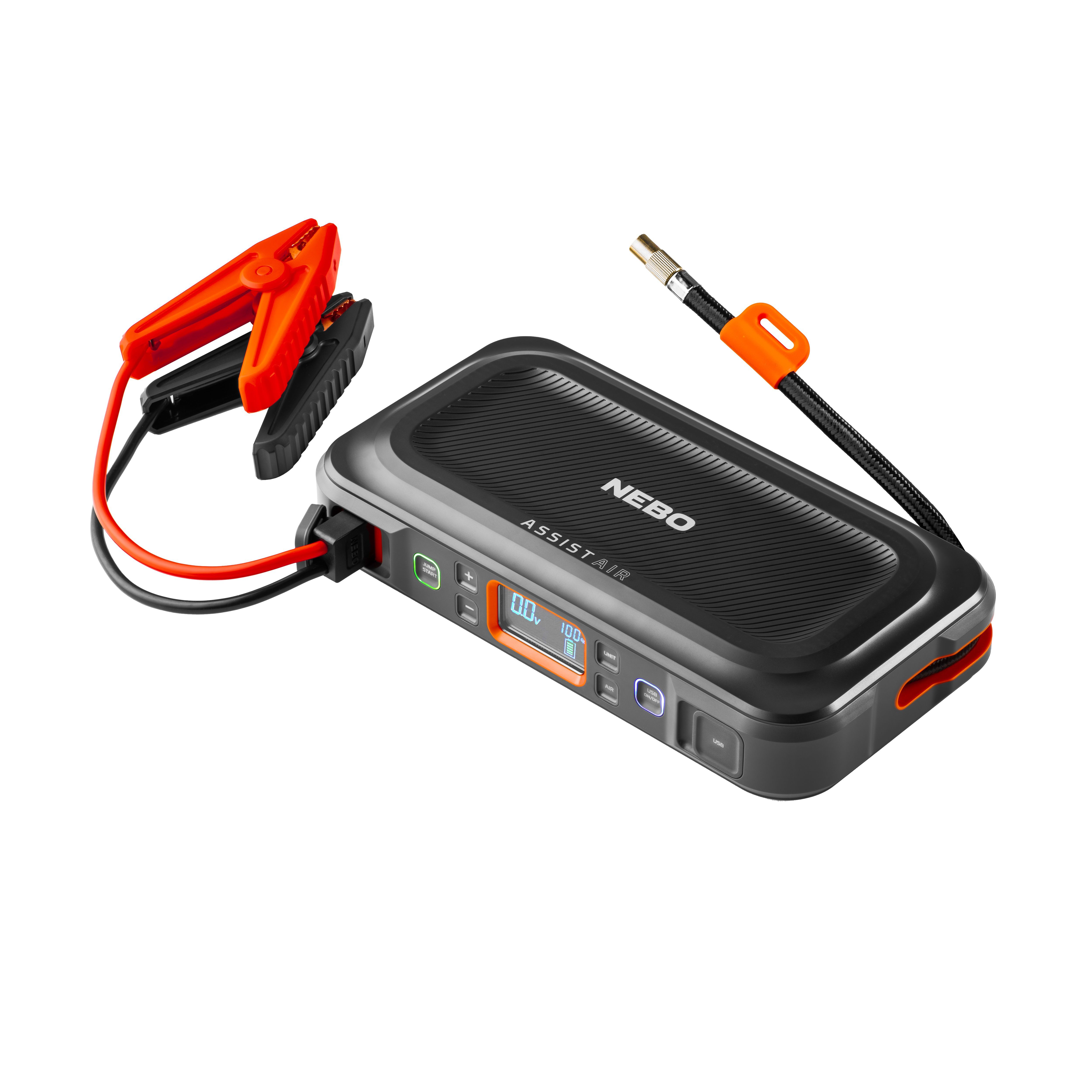 Nebo Assist Air 1500A Jump start & air compressor