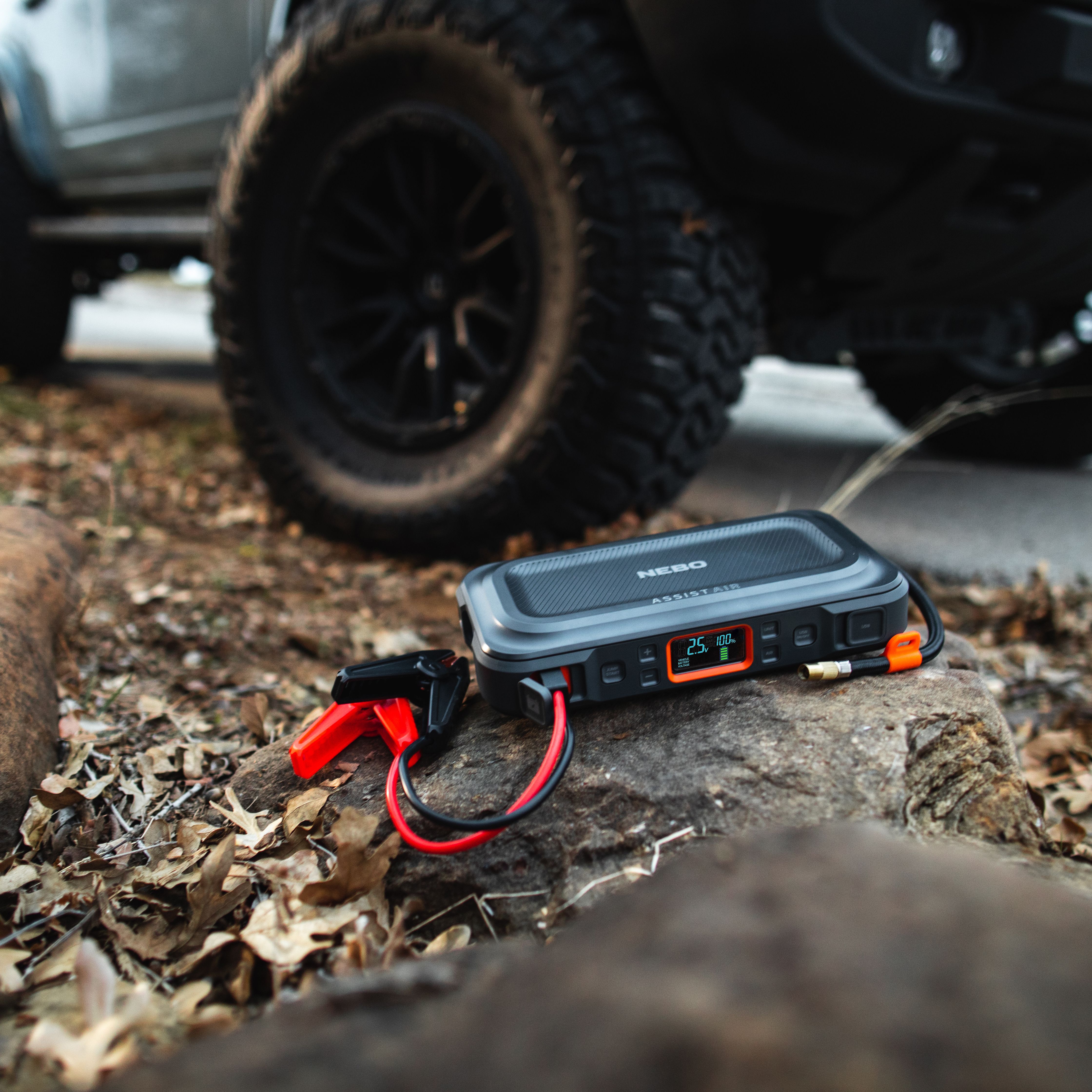 Nebo Assist Air 1500A Jump start & air compressor
