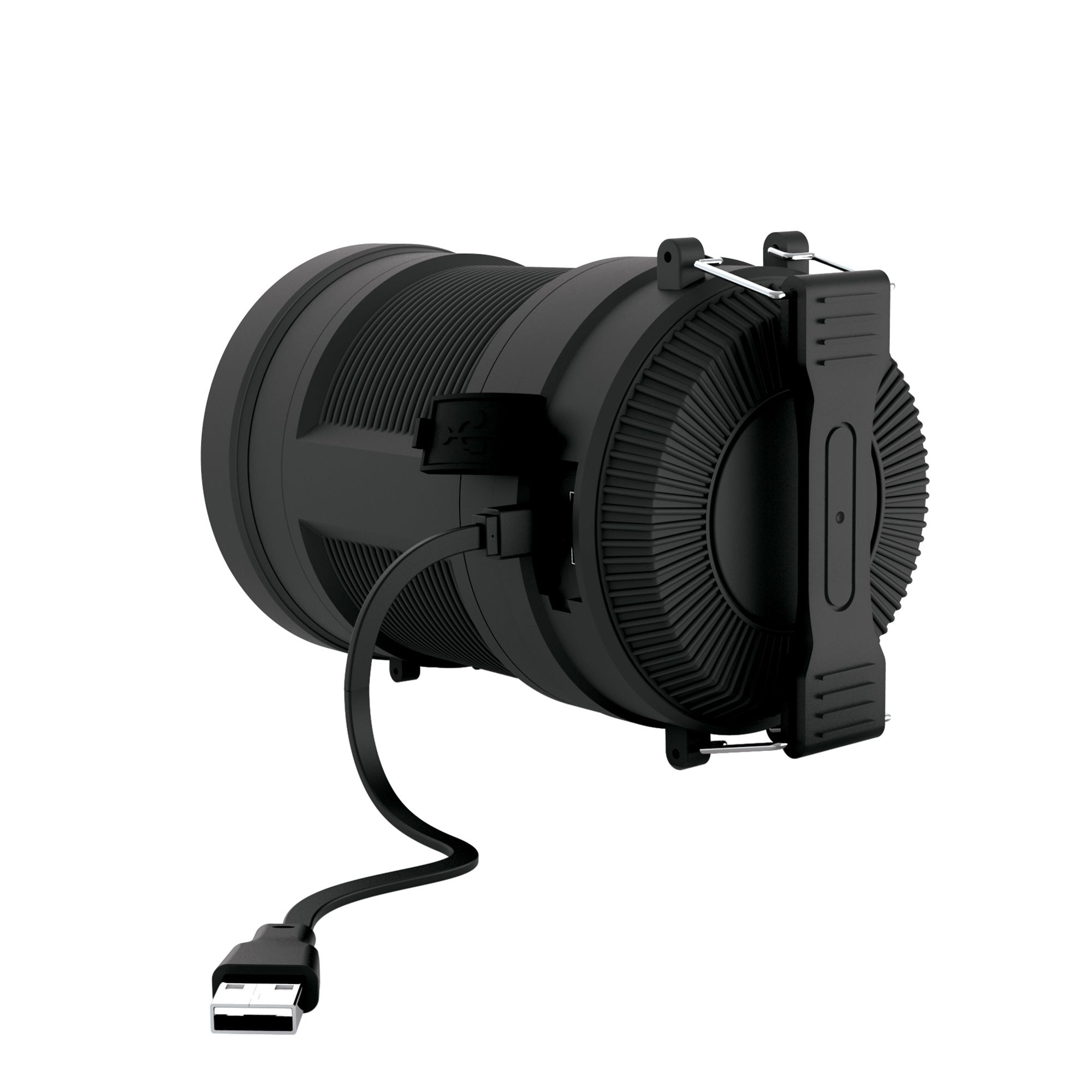 Nebo Big Poppy Black Battery-powered LED 300lm Lantern