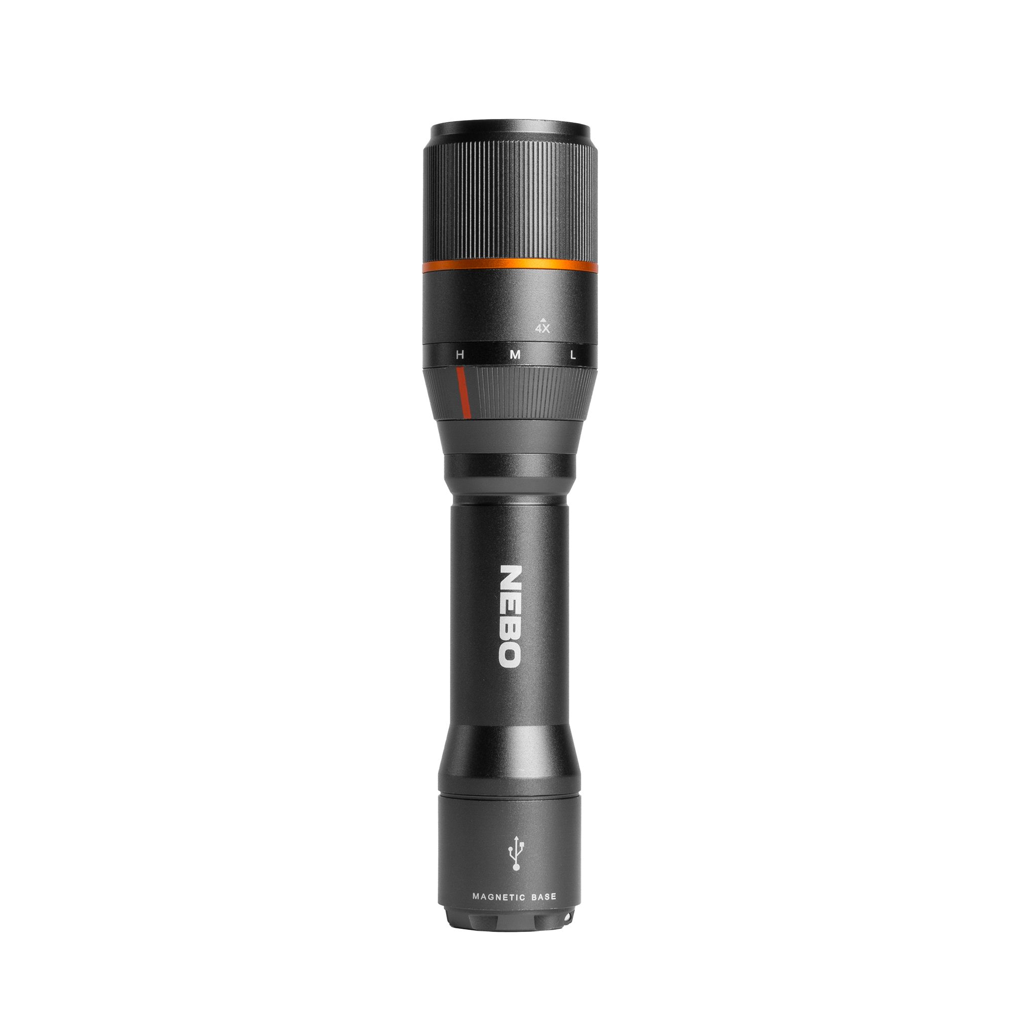 Nebo Davinci Graphite Rechargeable 1500lm LED Battery-powered Spotlight torch