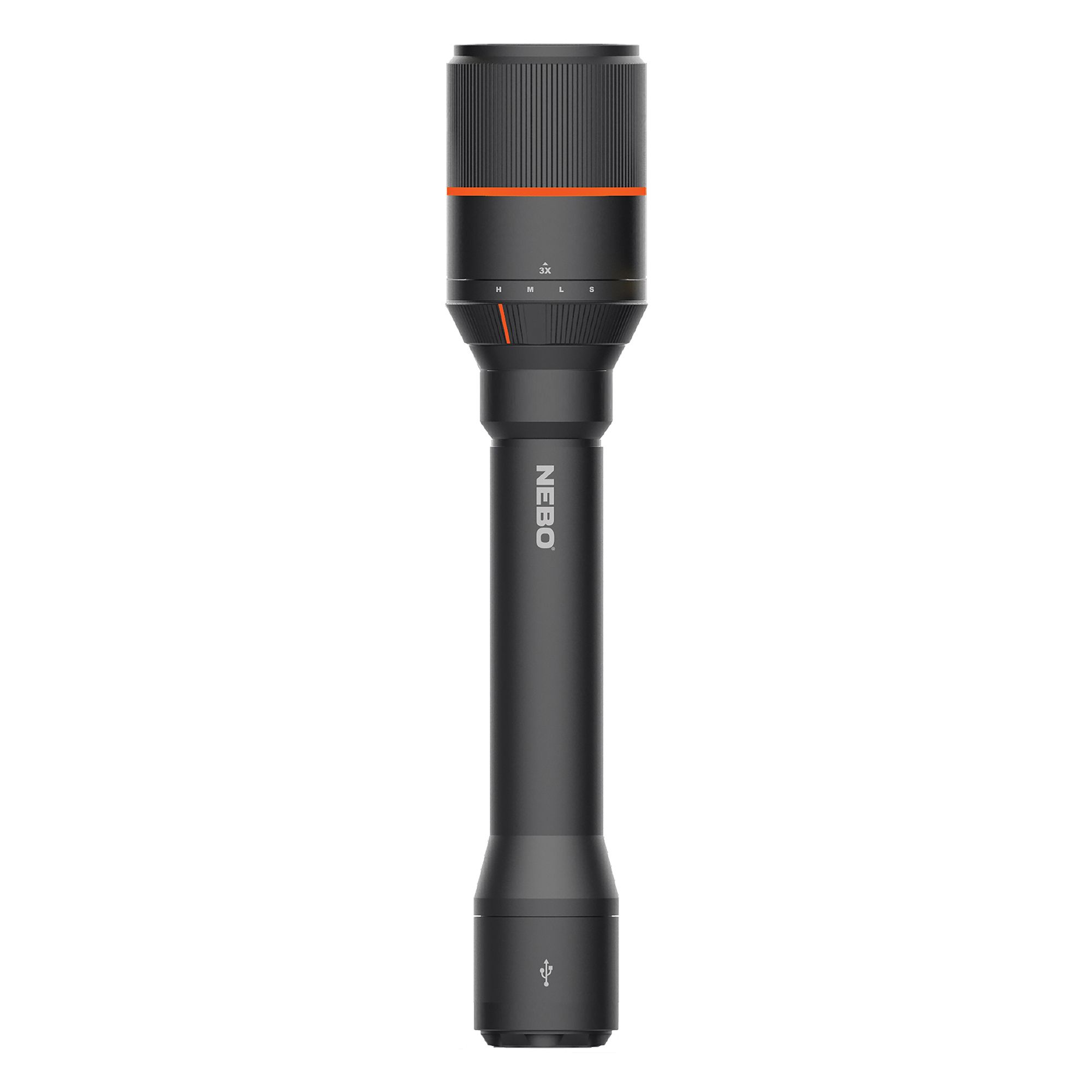 Nebo Davinci Graphite Rechargeable 5000lm LED Battery-powered Spotlight torch