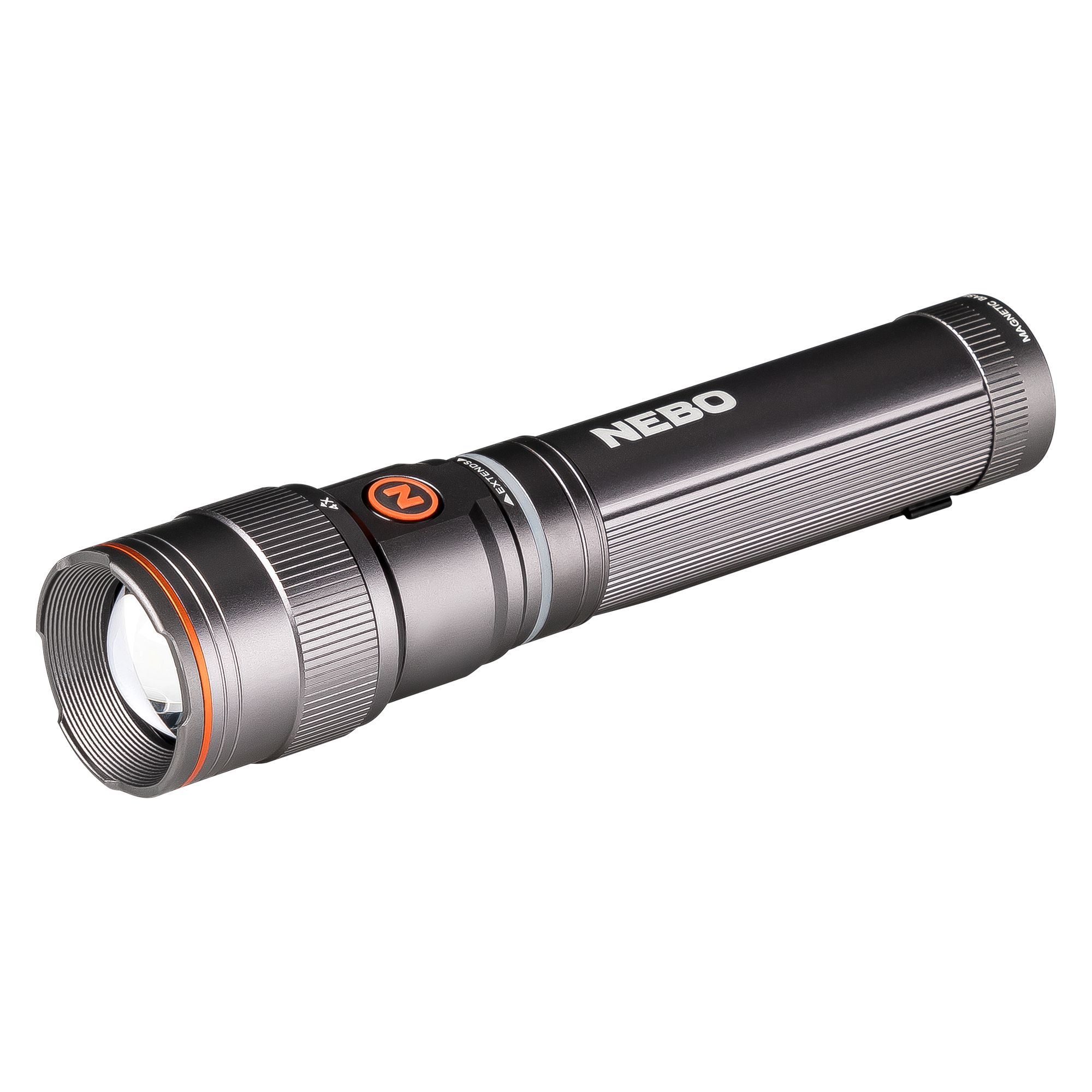 Torche Rechargeable NEBO SPORTS Franklin Twist – Argentée – Neuve