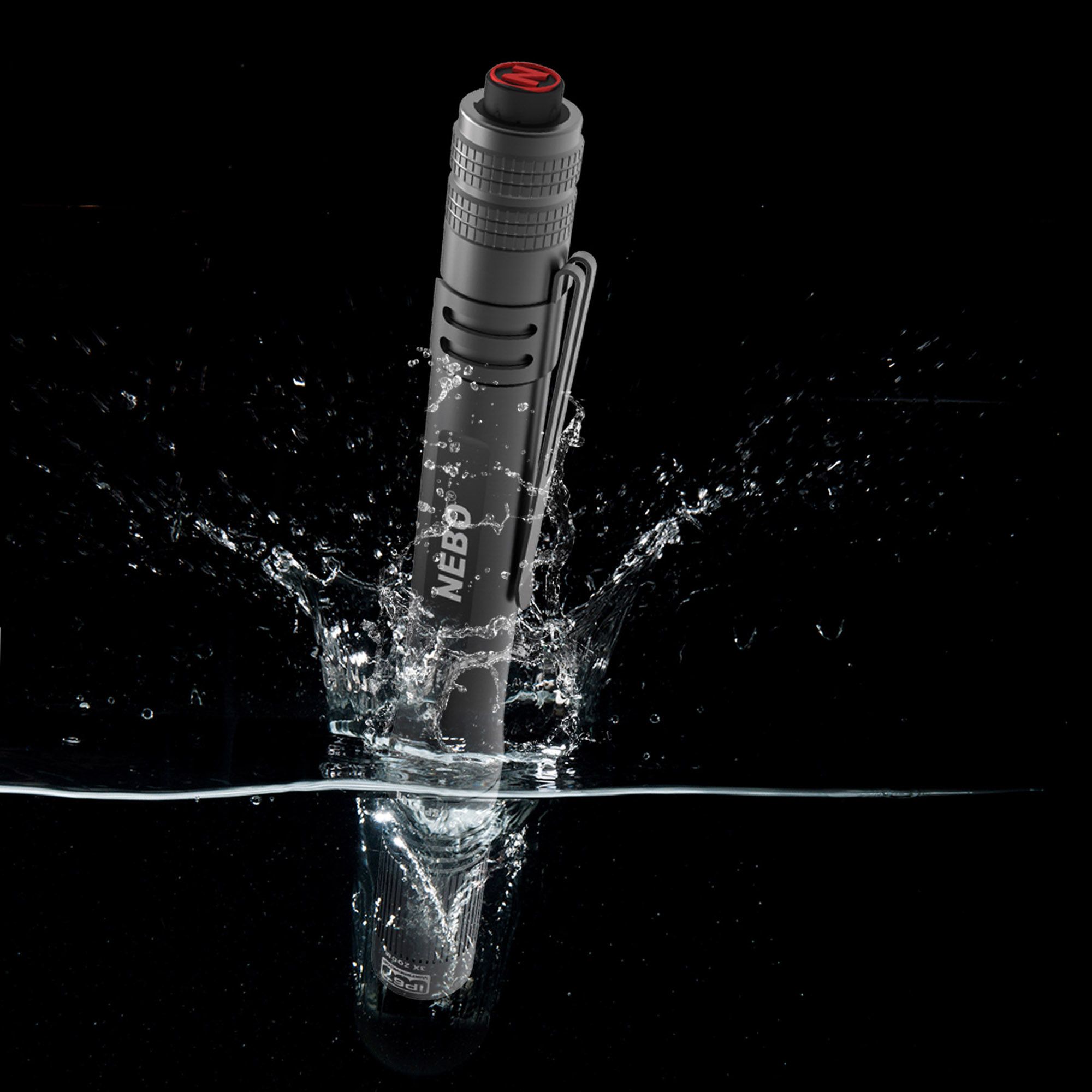 Nebo Inspector Black 180lm LED Battery-powered Torch