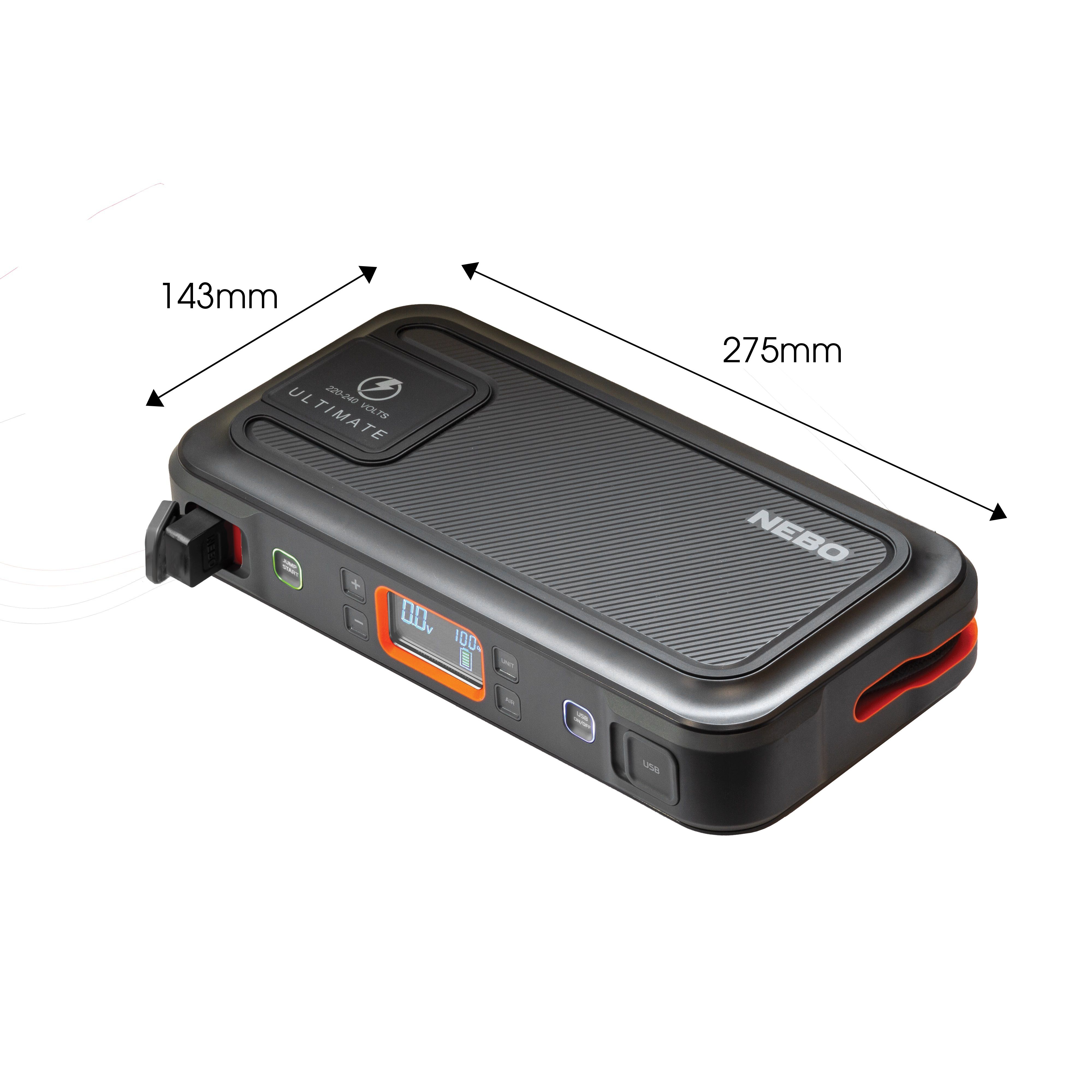 Nebo Ultimate 1500A Jump start & powerpack