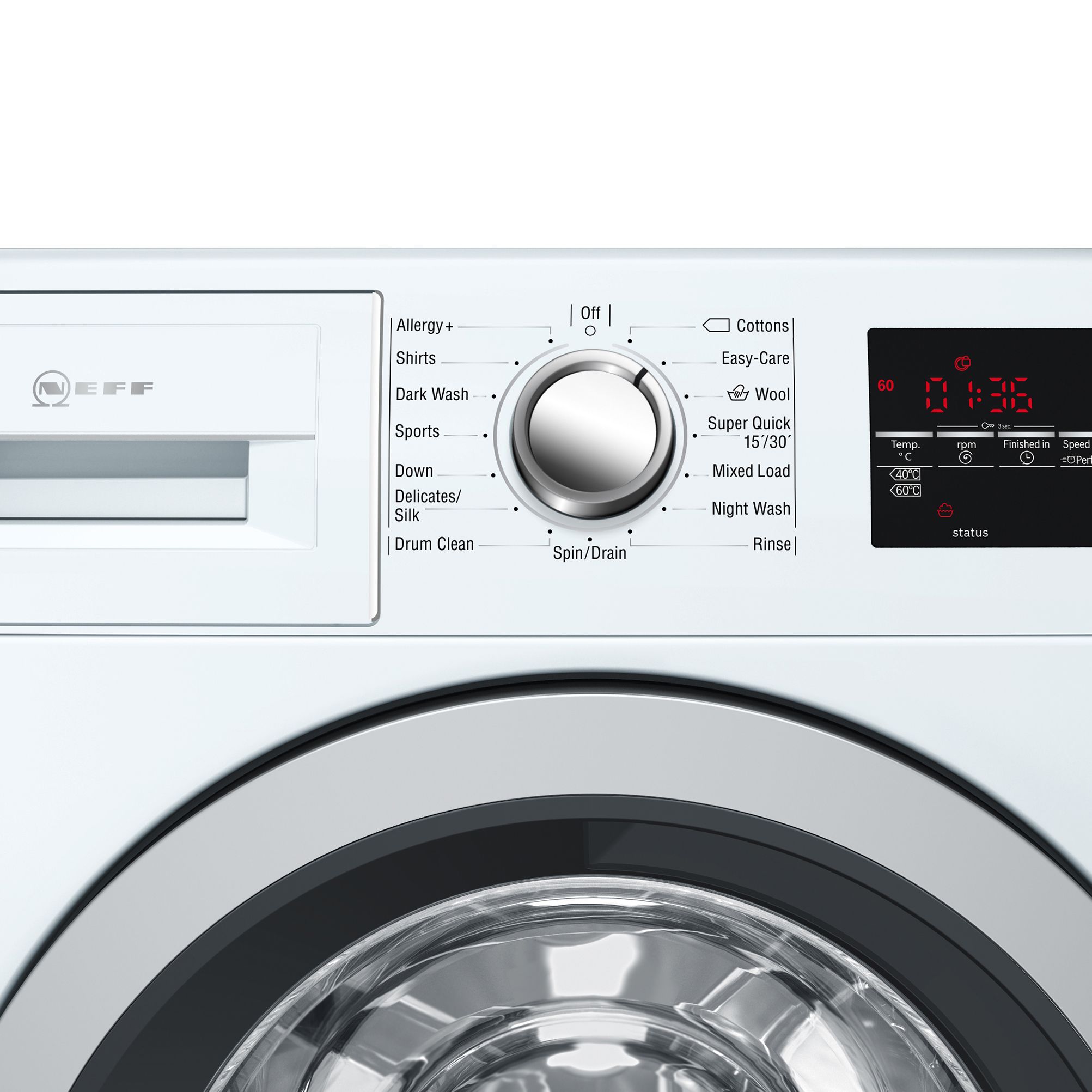 NEFF 9kg Freestanding 1400rpm Washing machine - White