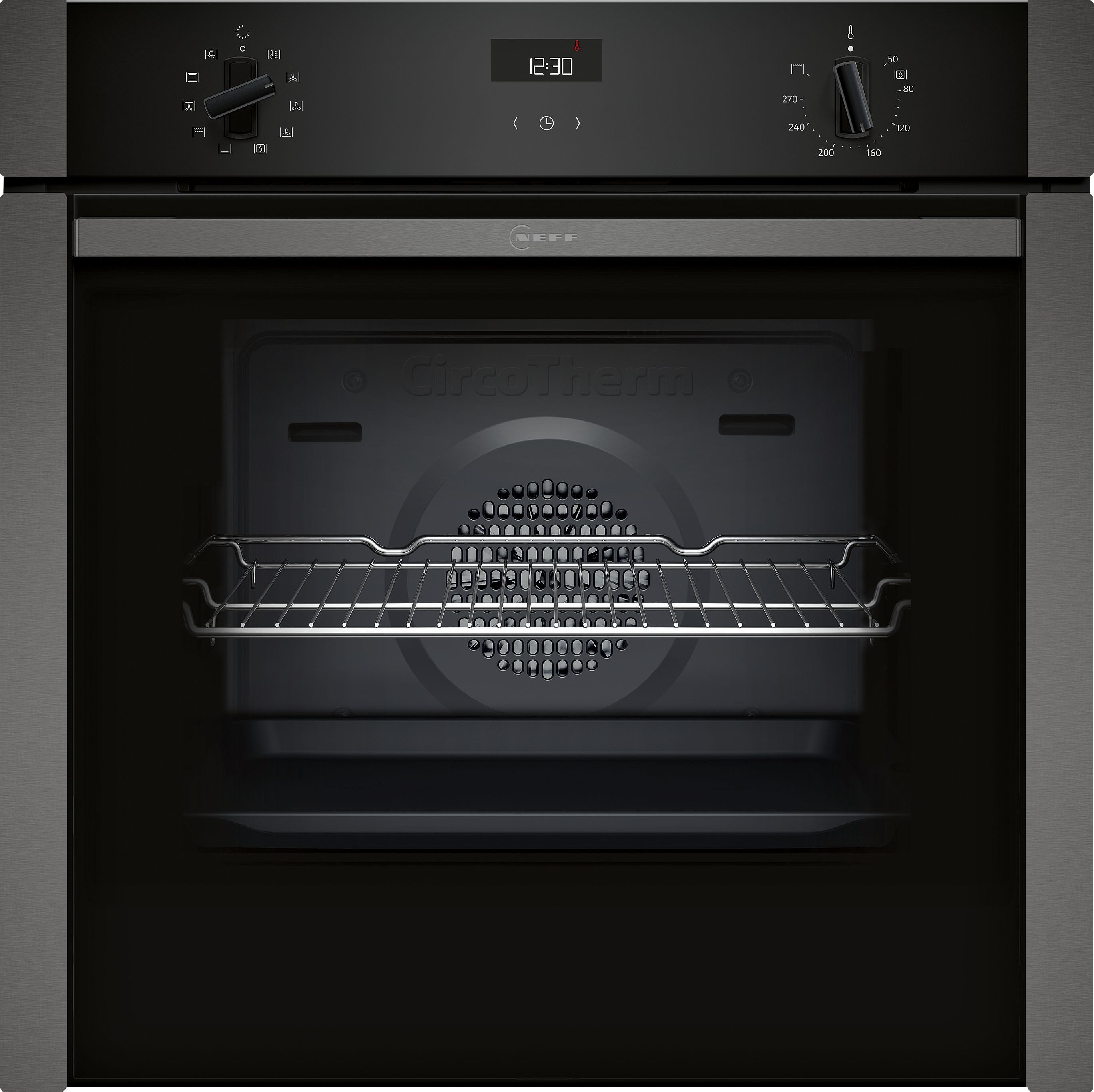 NEFF B3ACE4HG0B Built-in Single electric multifunction Oven - Black
