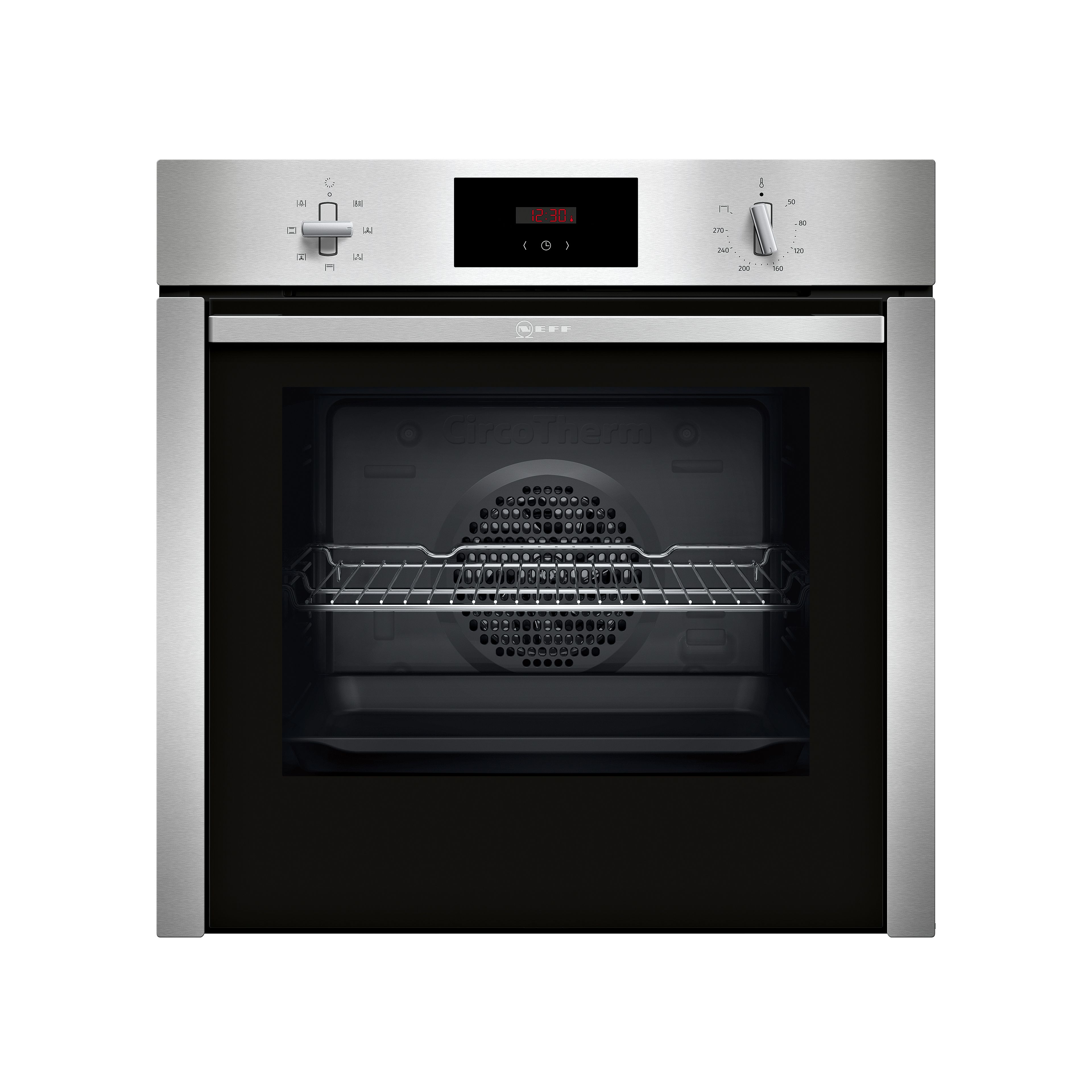 NEFF B3CCC0AN0B Built-in Single Multifunction Oven - Stainless steel effect