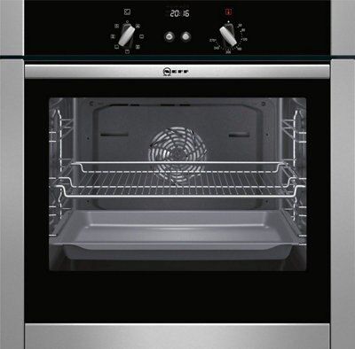 NEFF B44M42N5GB Integrated Single Multifunction Oven - Stainless steel stainless steel effect