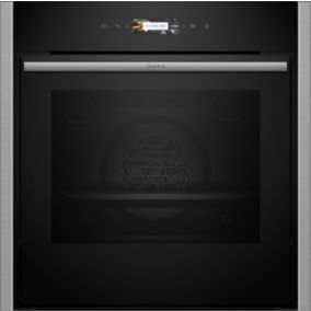 Neff B54CR31N0B Built-in Single electric multifunction Oven - Black stainless steel effect