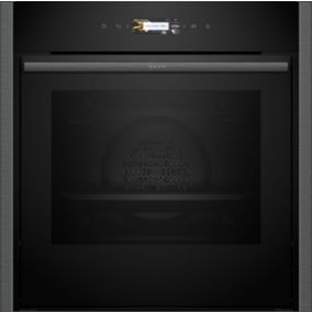 NEFF B54CR71G0B Built-in Pyrolytic Single Multi-function pyrolytic Oven - Black