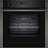 Neff B6ACH7HG0B Built-in Single electric multifunction Oven - Black