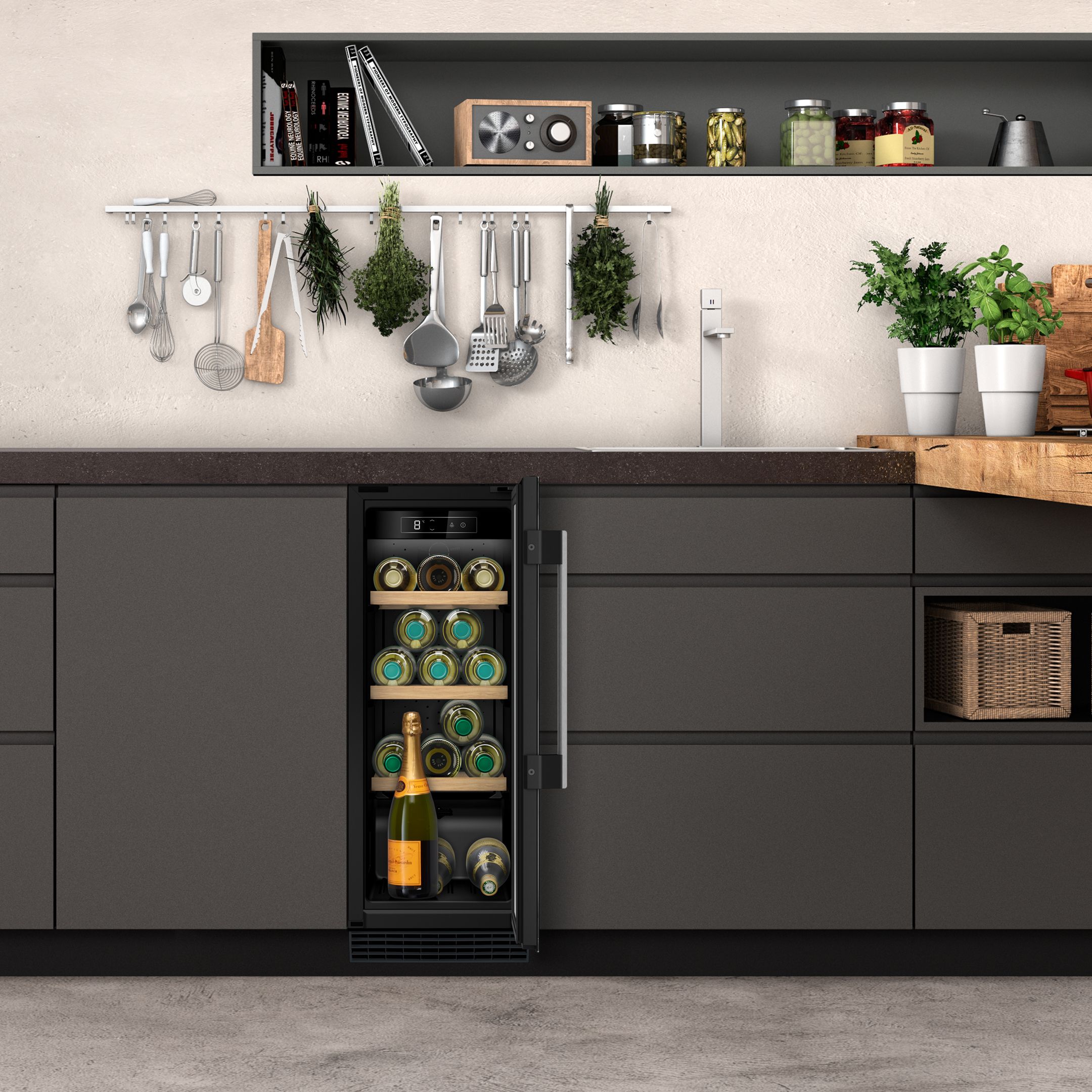 NEFF KU9202HF0G Built-in Wine cooler - Gloss black