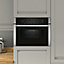 Neff N50 44L Built-in Compact Oven with microwave - Black
