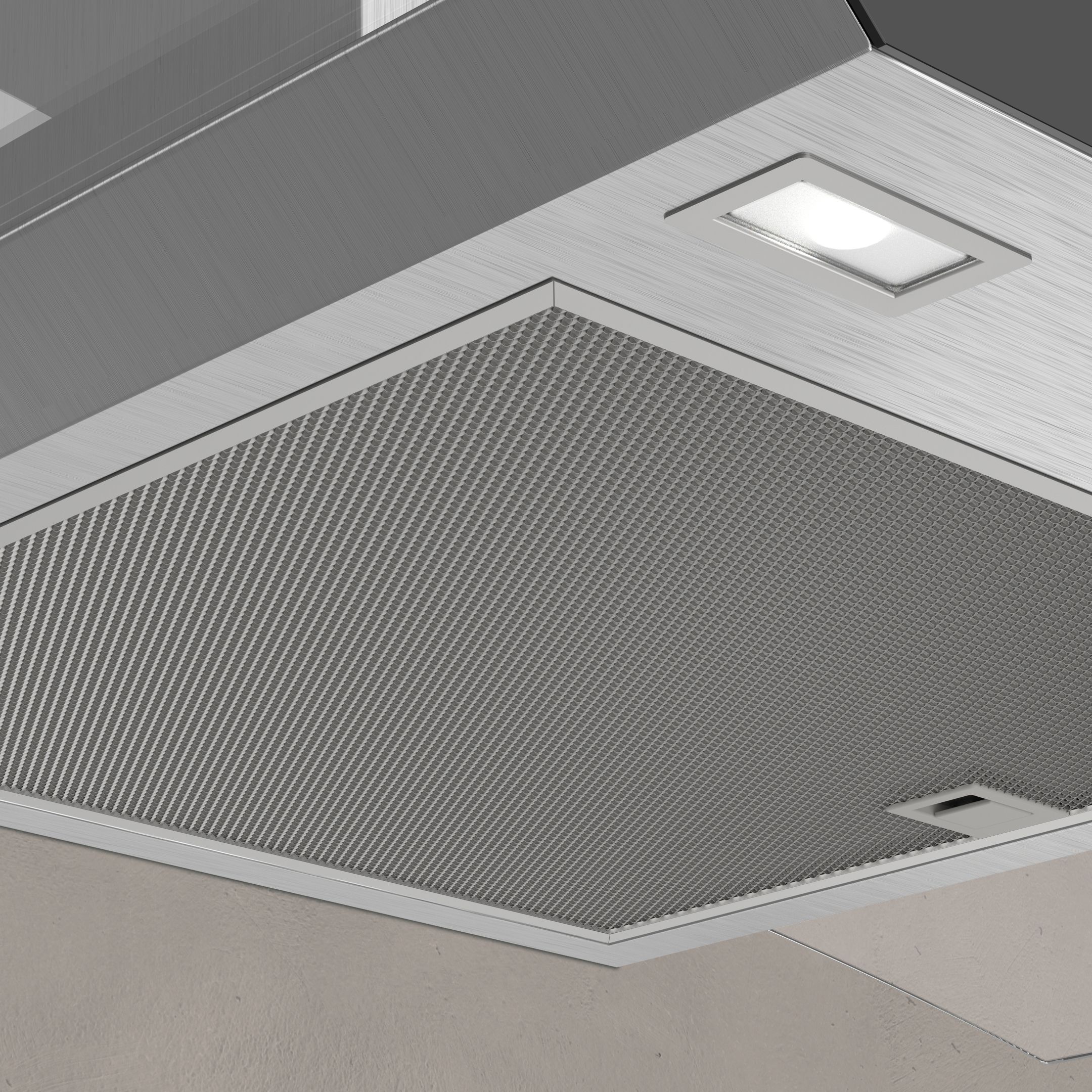 NEFF N50 D94AFM1N0B Stainless steel Curved Cooker hood (W)90cm