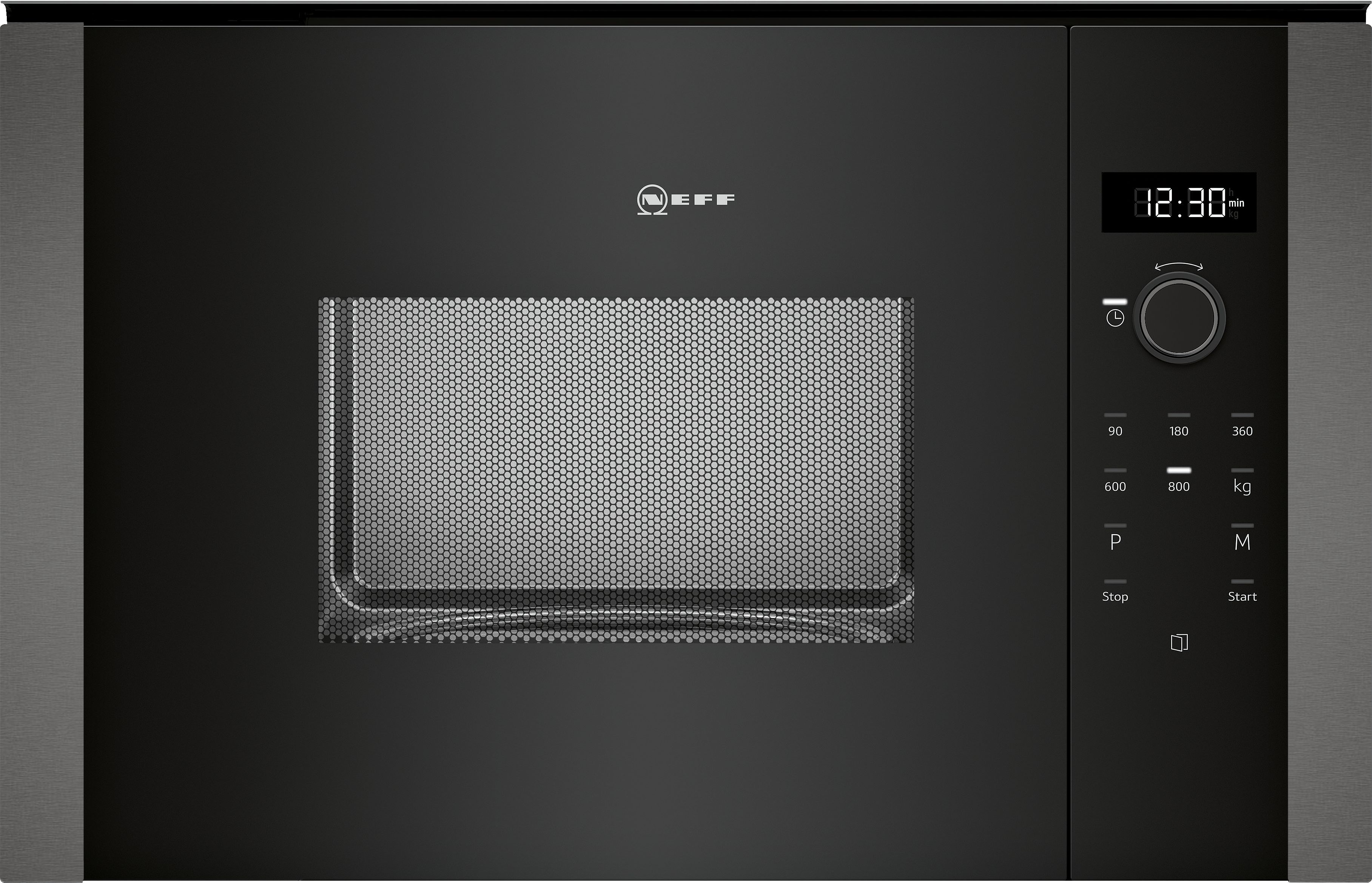 NEFF N50 HLAWD23G0B 20L Built-in Microwave - Graphite grey