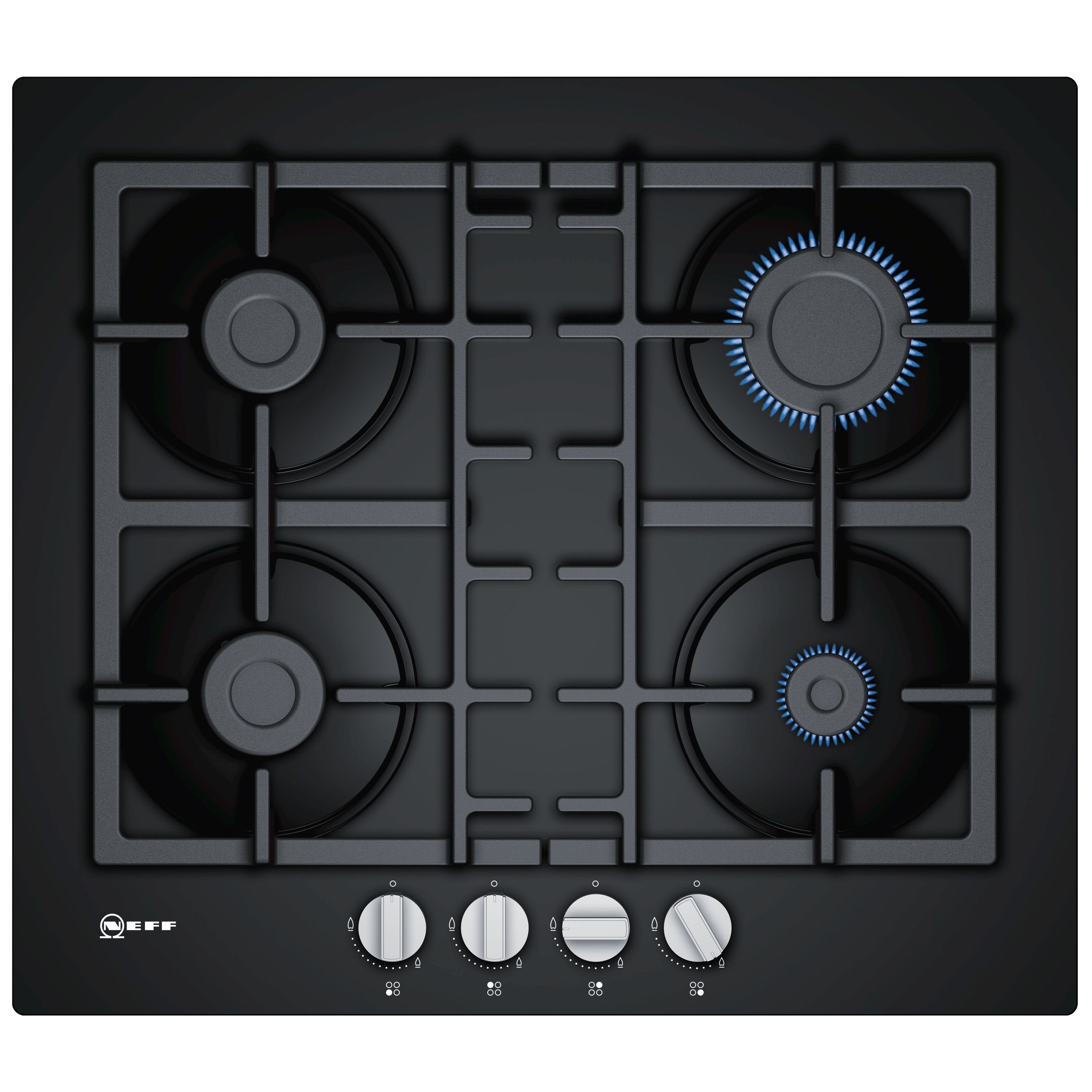 NEFF N50 T26CB49S0 59cm Gas Hob - Black