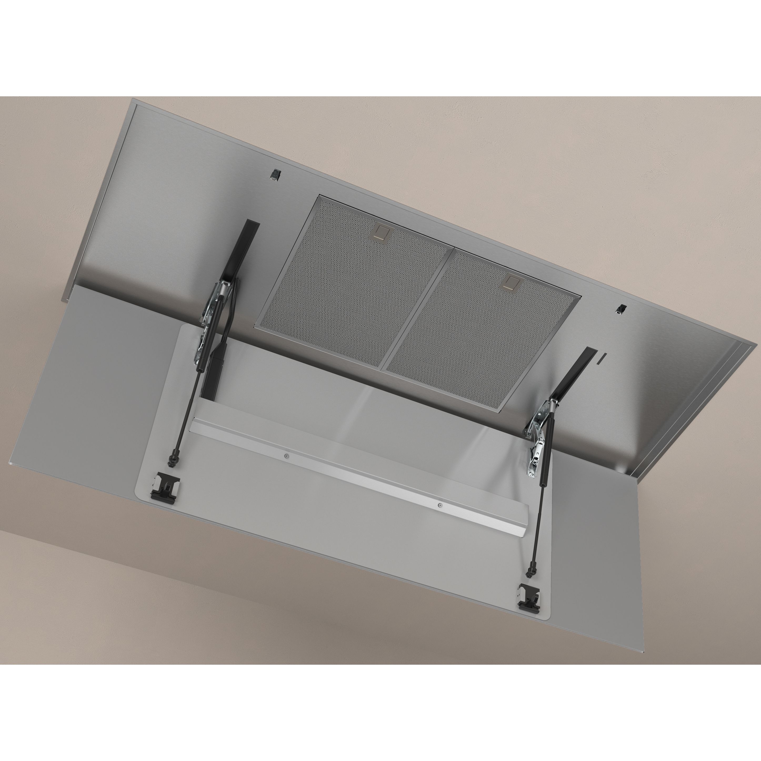 NEFF N70 I25CBS8W0B Stainless steel Ceiling Cooker hood (W)120cm - White