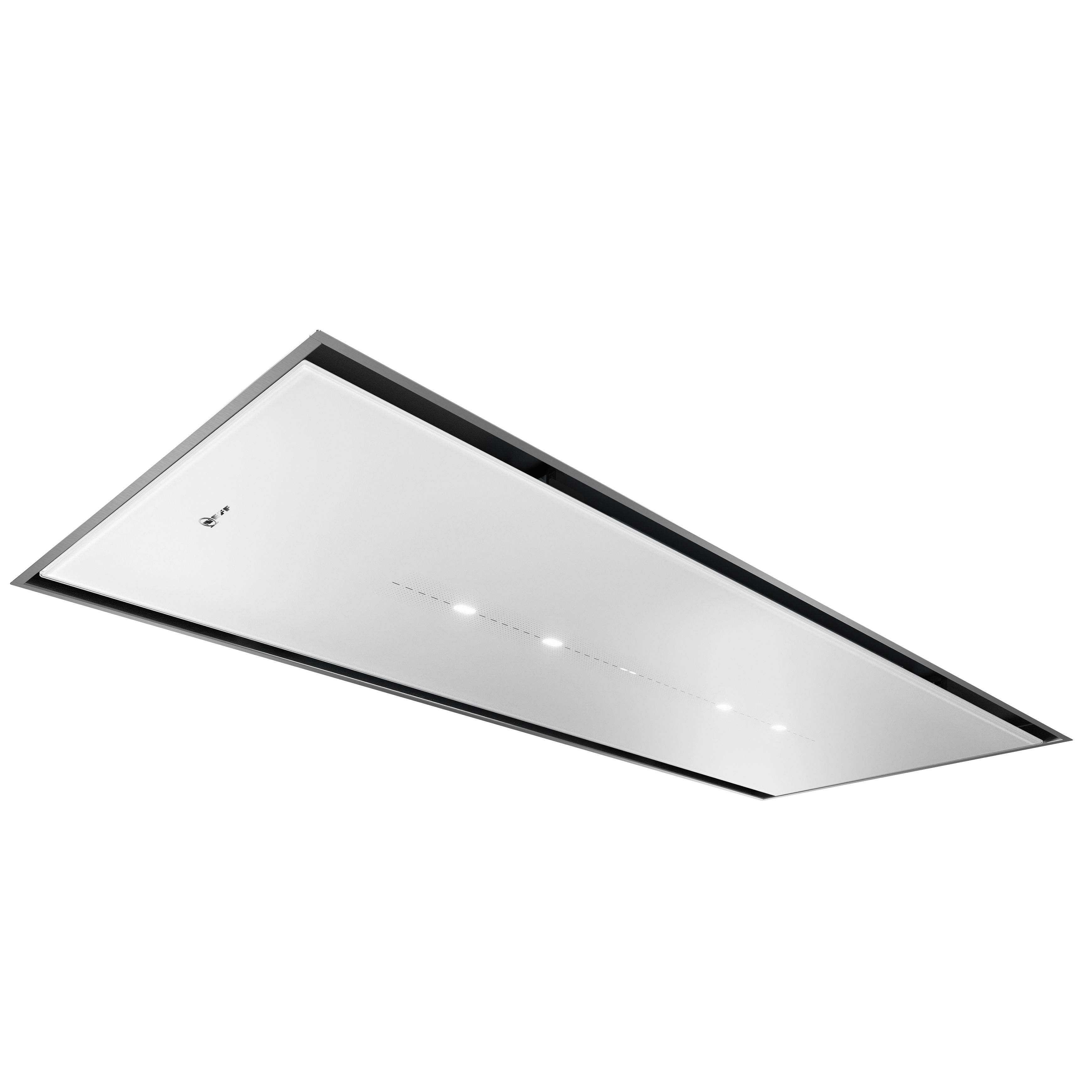 NEFF N70 I25CBS8W0B Stainless steel Ceiling Cooker hood (W)120cm - White