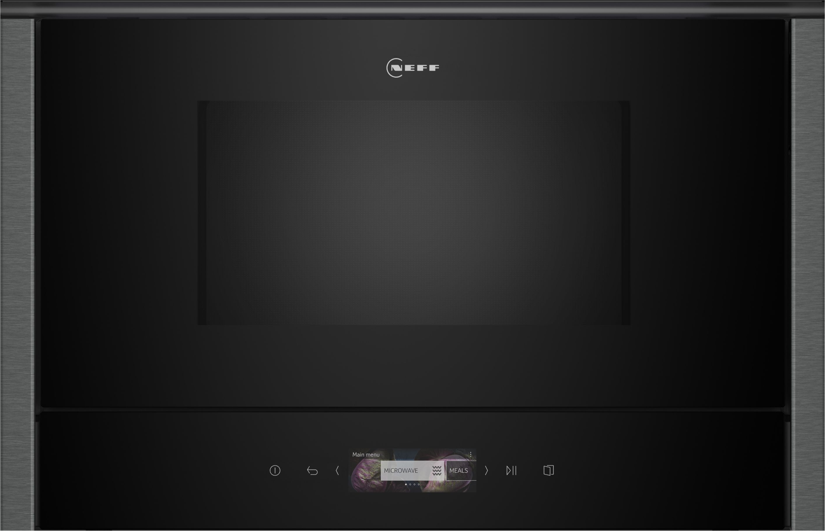 NEFF N70 NR4WR21G1B 21L Built-in Microwave - Graphite grey