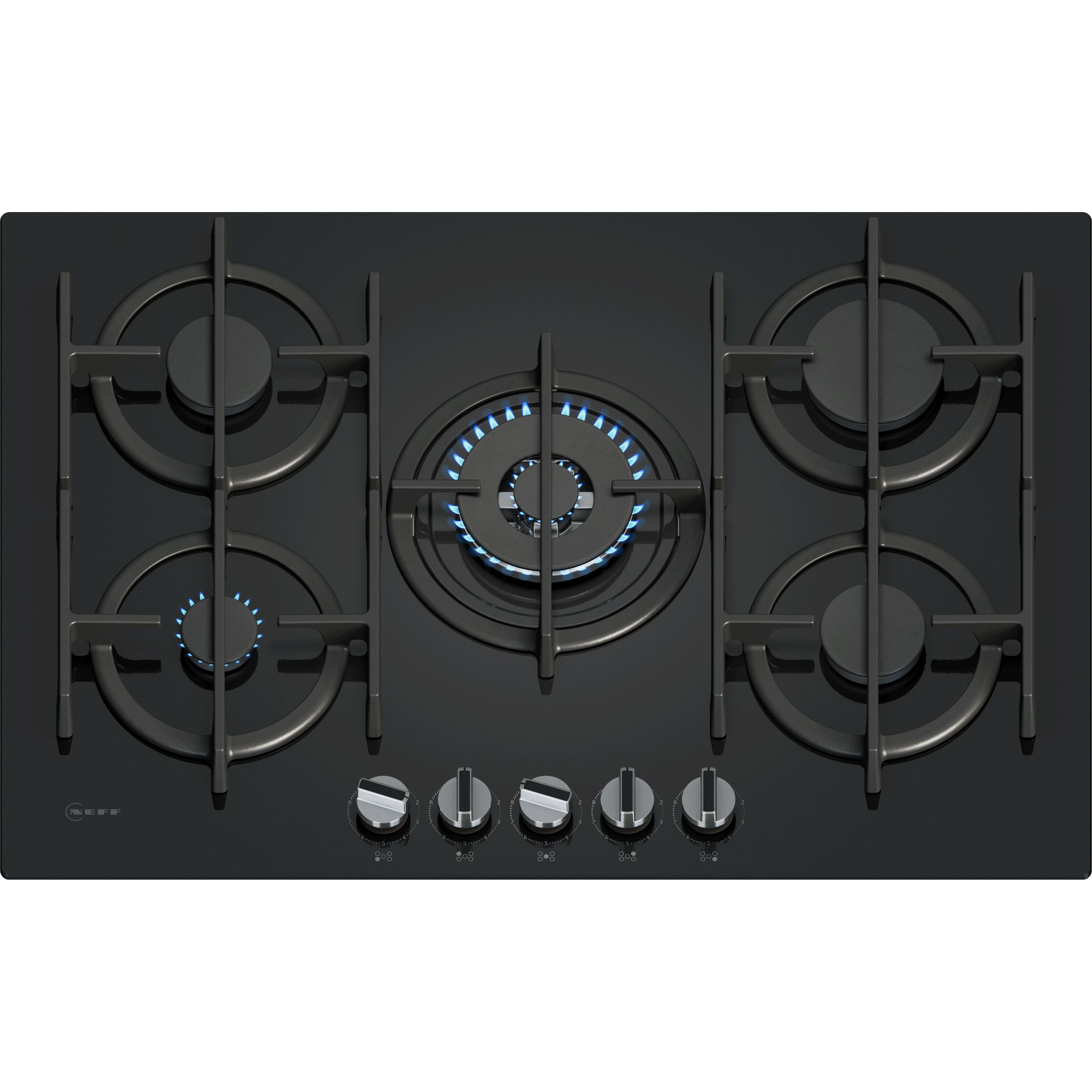 NEFF N70 T27PIQ4S0 75.2cm Gas & electric Hob - Black