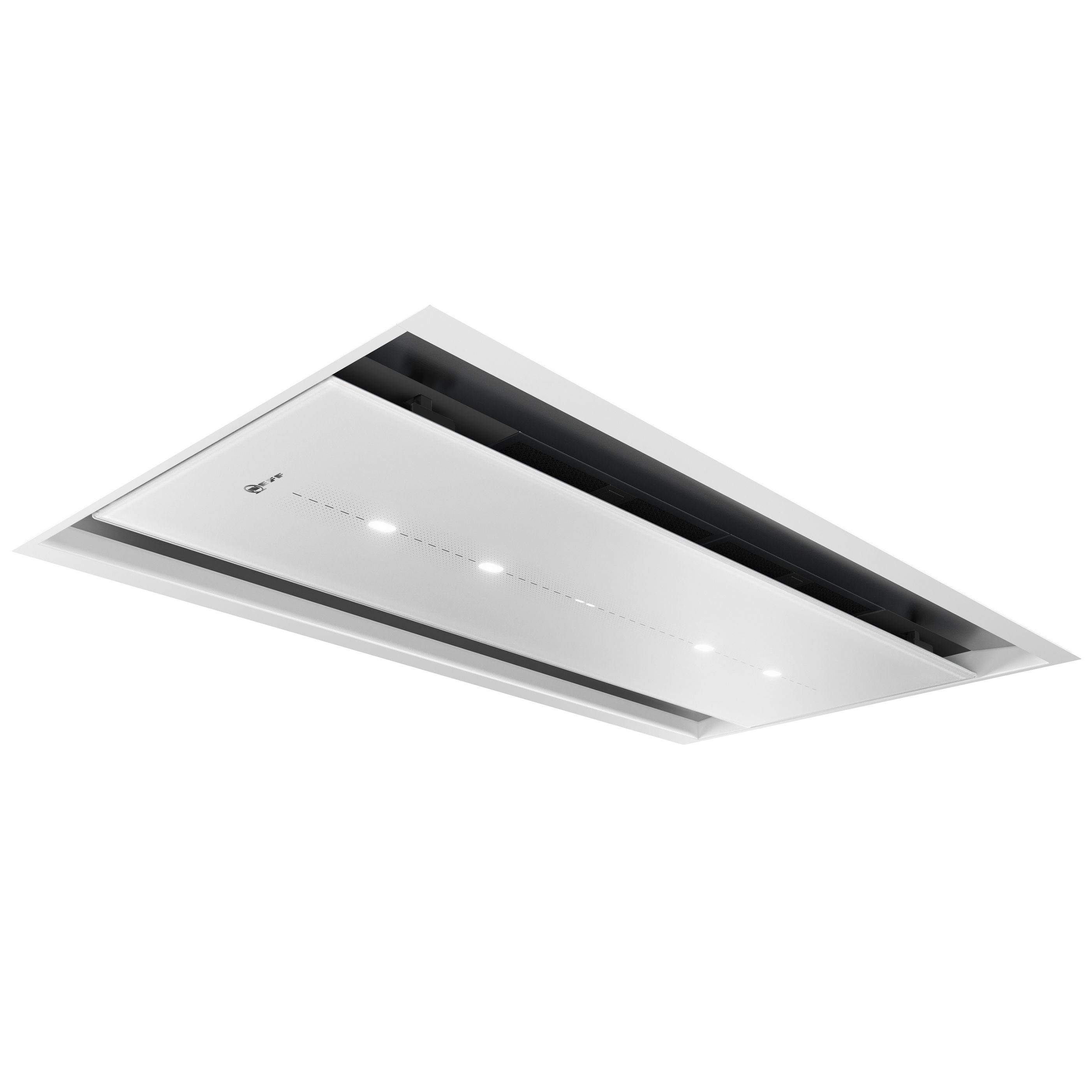 NEFF N90 I97CPS8W5B Stainless steel Ceiling Cooker hood (W)90cm - White