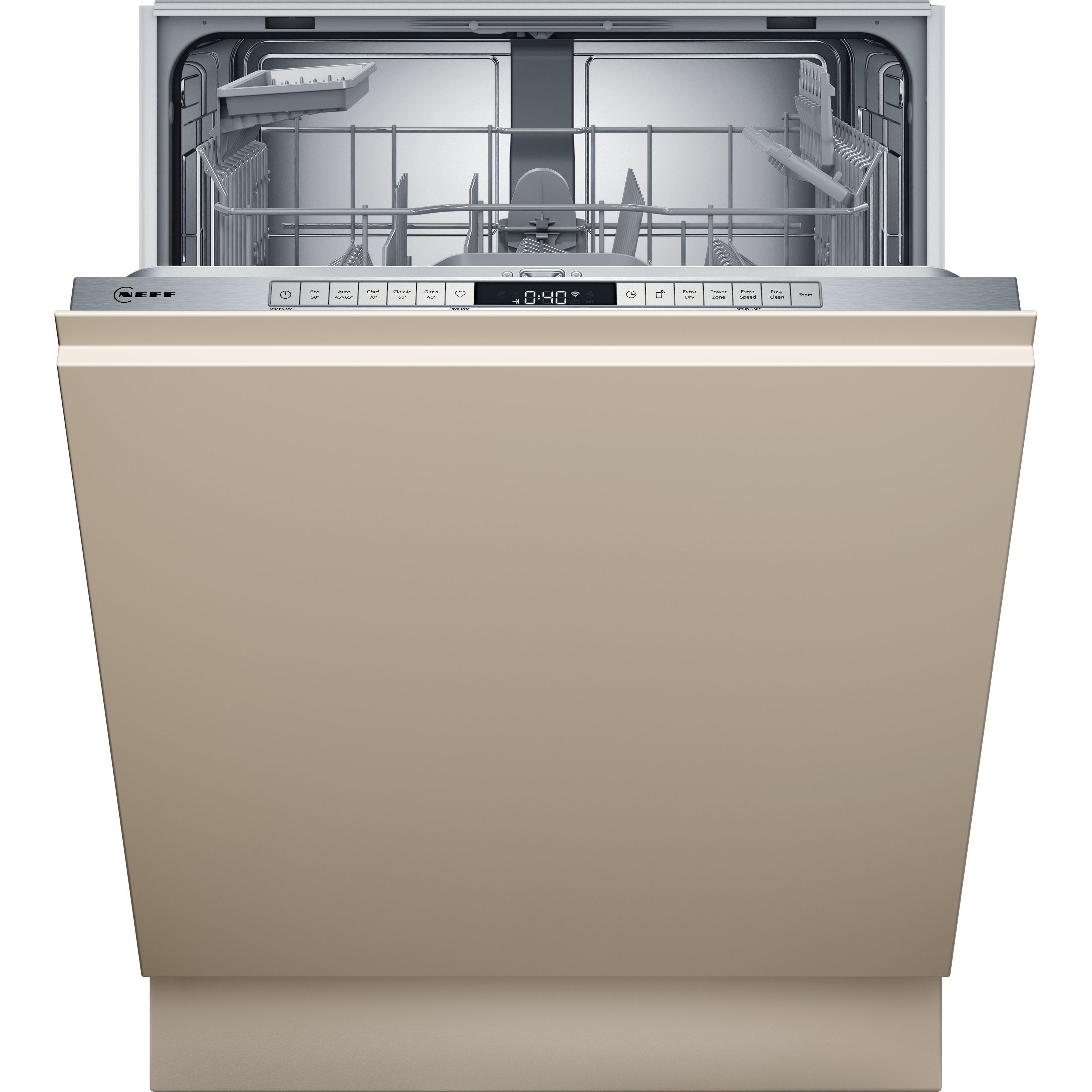 NEFF S175HTX06G Integrated Full size Dishwasher - White