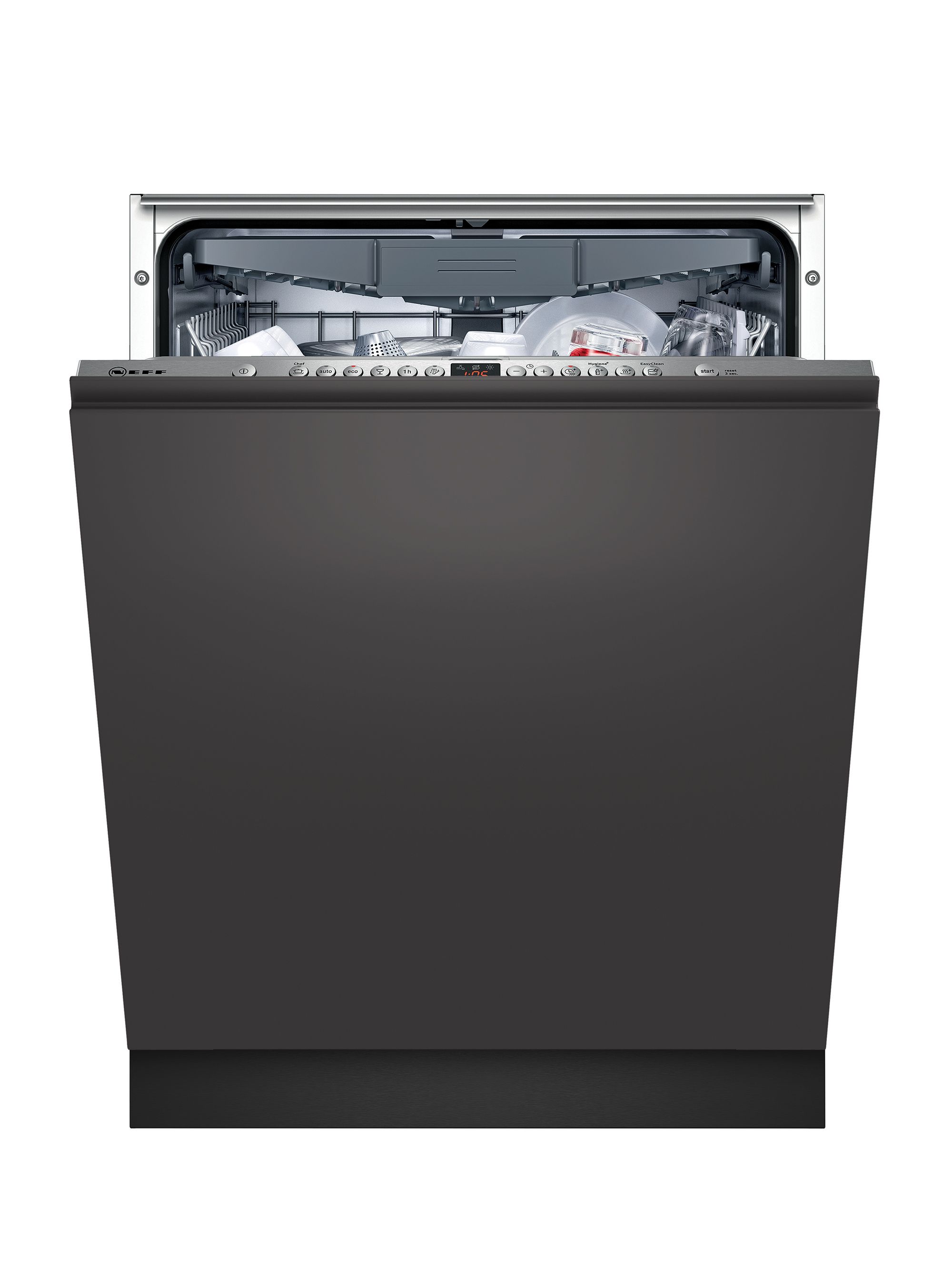 Neff S723N60X1G Integrated White Full size Dishwasher DIY at B&Q