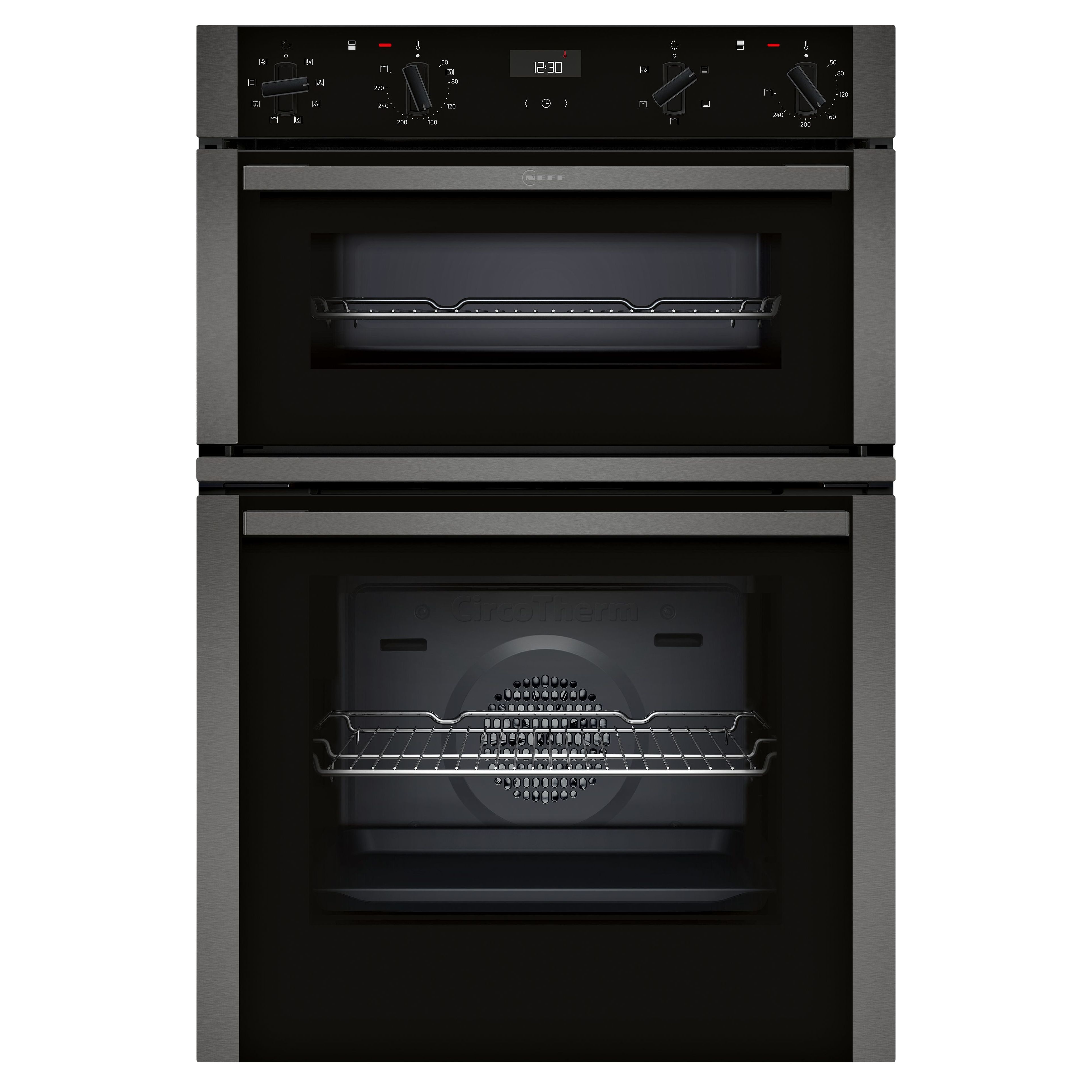 NEFF U1ACE2AG3B Built-in Electric Double oven - Black
