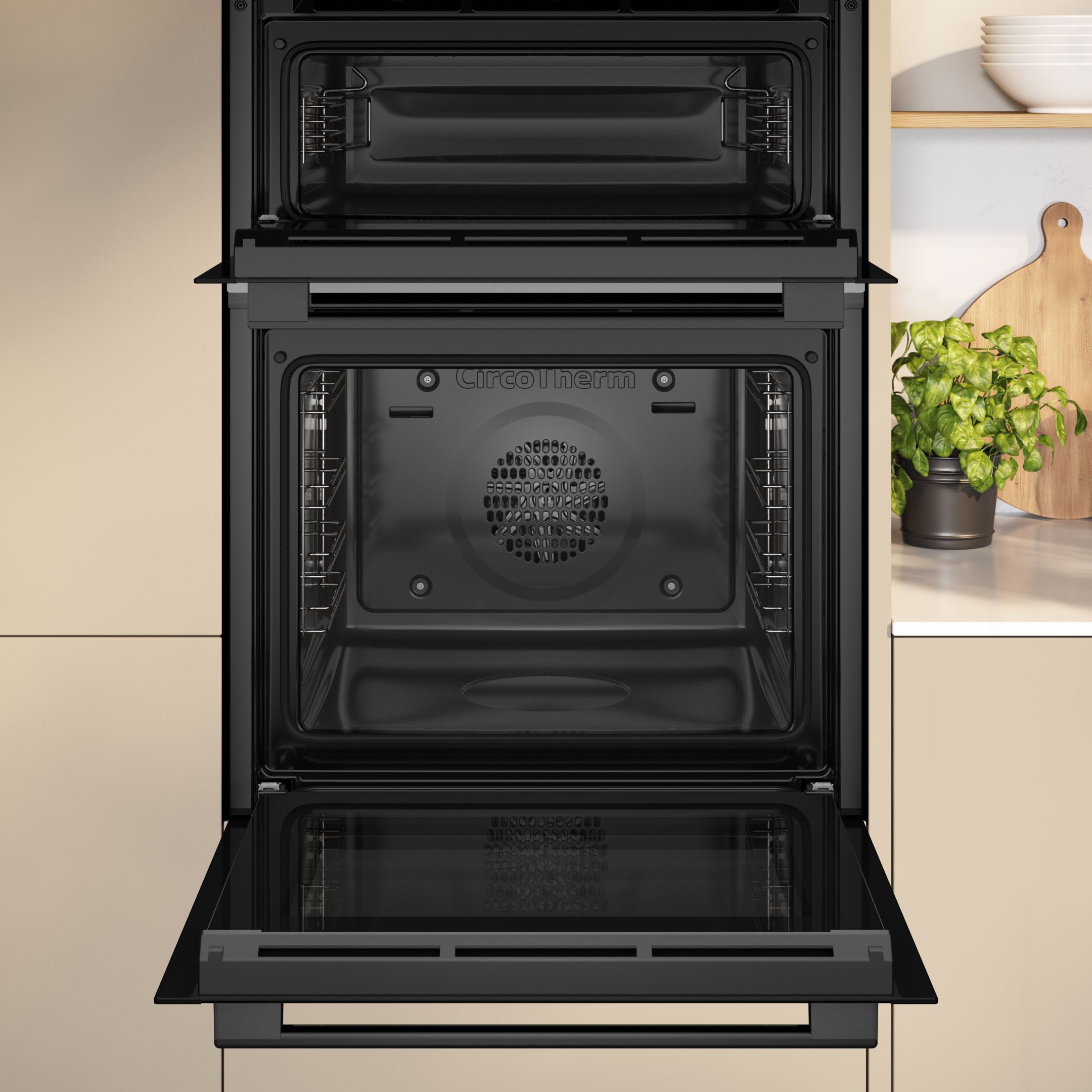 NEFF U1ACE2AG3B Built-in Electric Double oven - Black