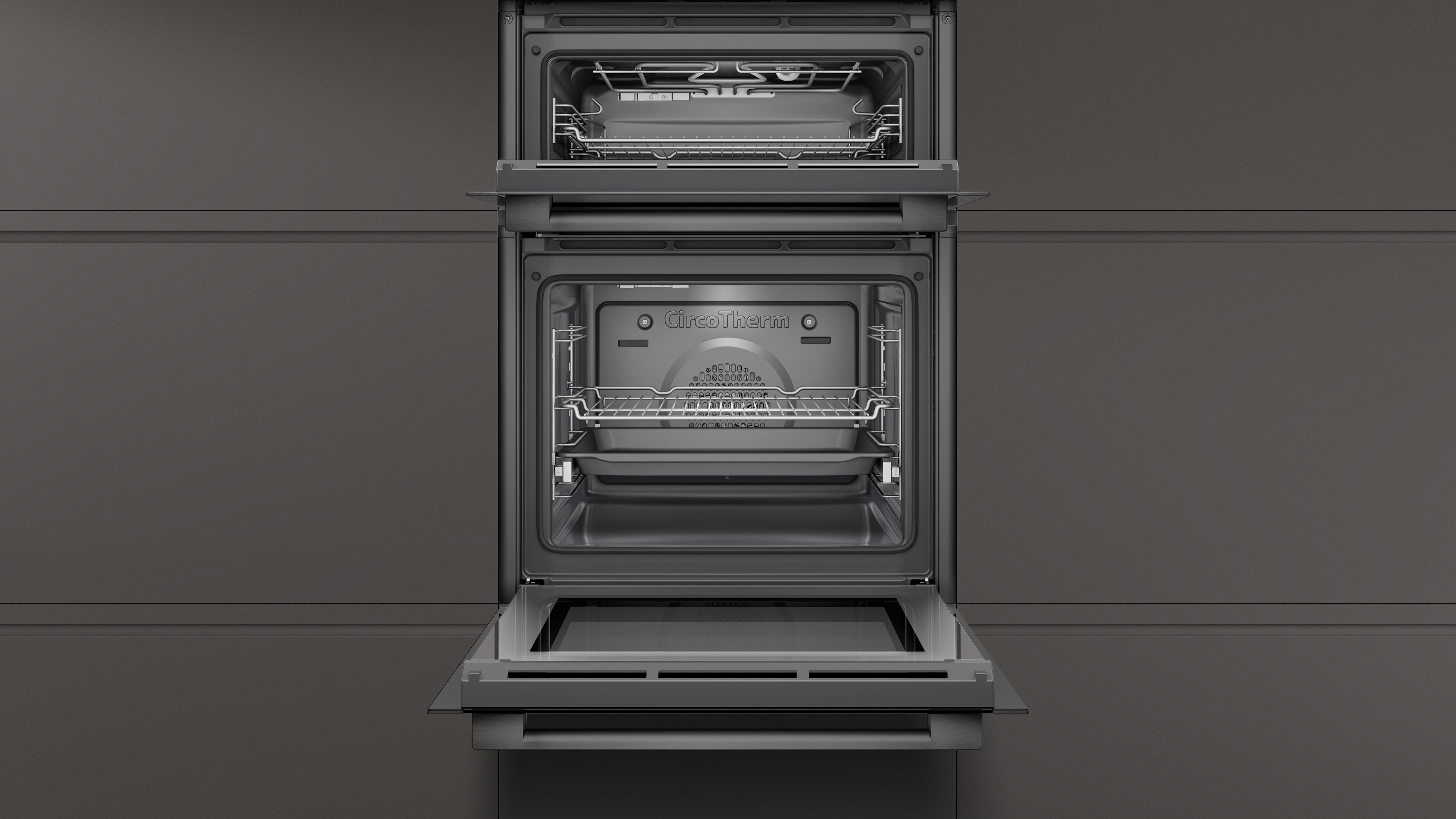 NEFF U1ACE2HG0B Built-in Dual fuel Double oven - Black
