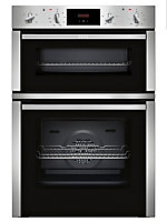 Neff U1CHC0AN0B Silver Integrated Double oven