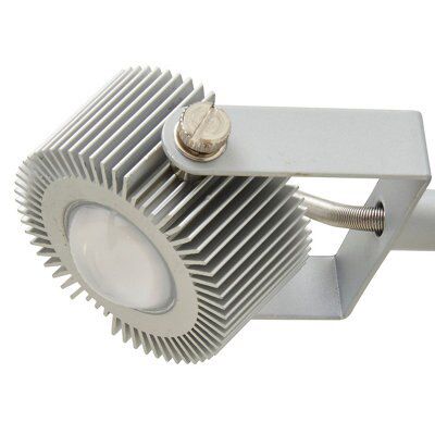 Neikea Silver effect Mains-powered Spotlight