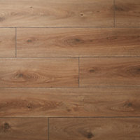 Neston Natural Gloss Oak effect Laminate Flooring Sample