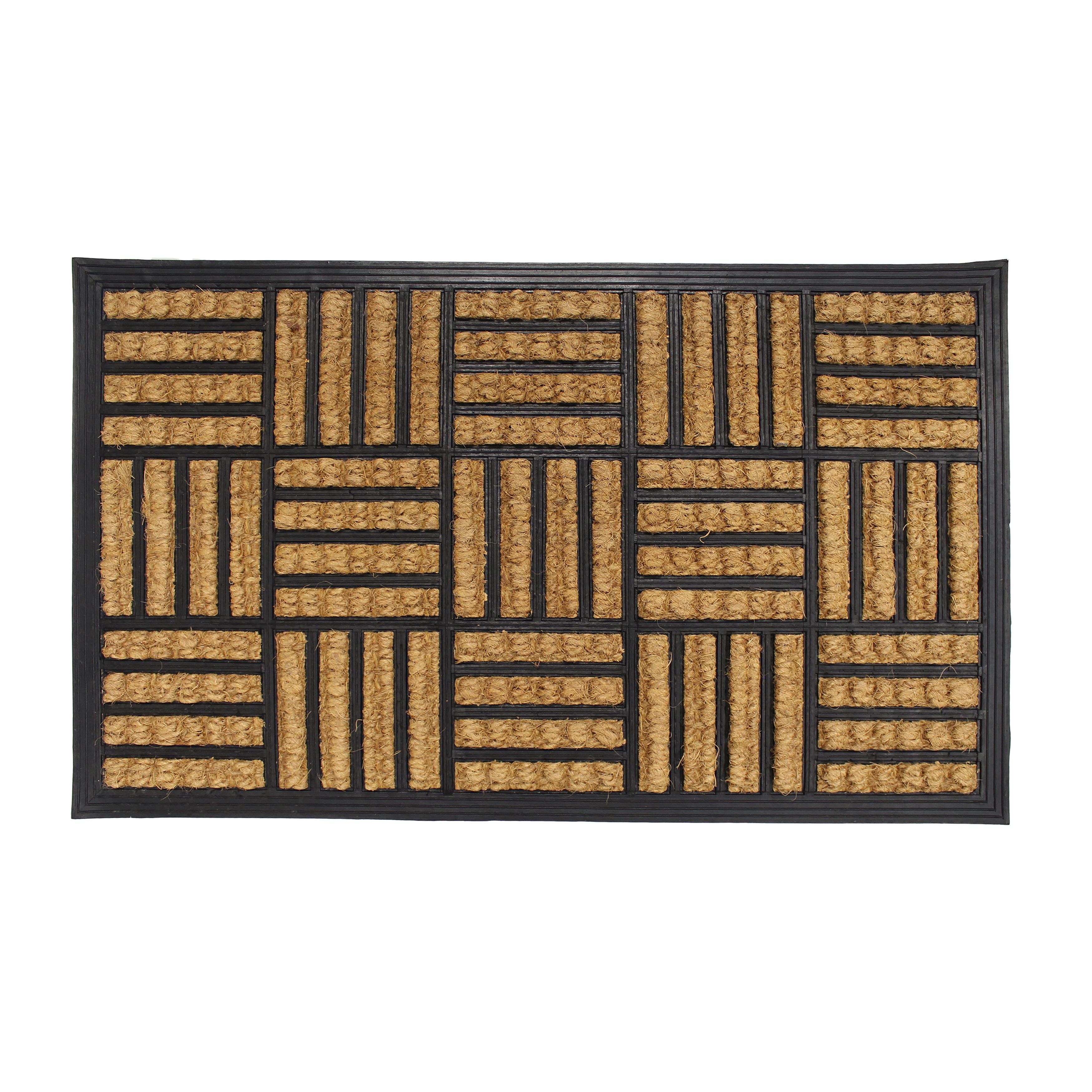 Neutral Boucle Heavy duty Mat, 60cm x 40cm