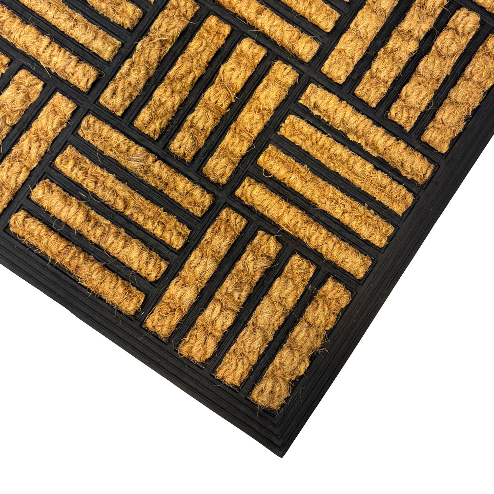 Neutral Boucle Heavy duty Mat, 60cm x 40cm