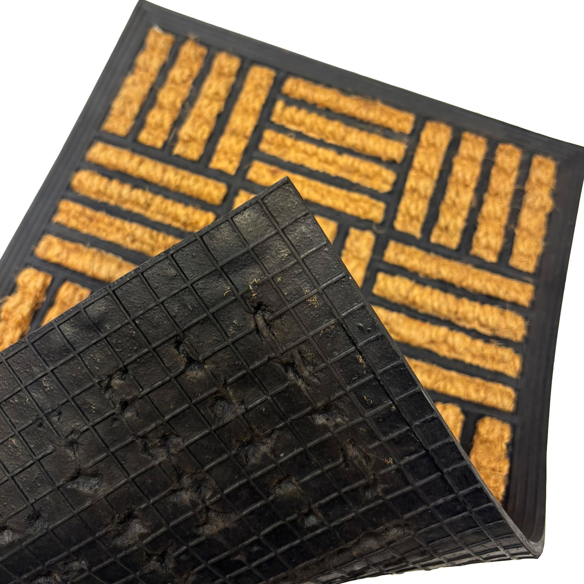 Neutral Boucle Heavy duty Mat, 60cm x 40cm
