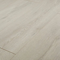 Newlyn Grey Oak effect Laminate Flooring Sample
