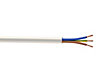 Nexans 3093Y White 3 core Fire cable, 0.75mm² x 10m
