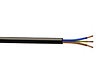 Nexans 3183P Black 3 core Multi-core cable 1.5mm² x 10m