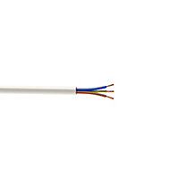 Nexans 3183Y White 3 core Multi-core cable 25m