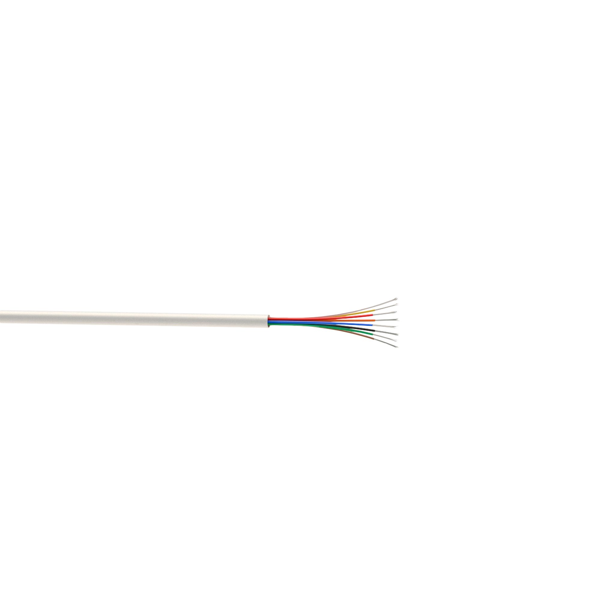 Nexans 8 core Alarm & door phone cable, 10m