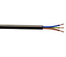 Nexans Black 3 core Multi-core cable 1.5mm² x 50m