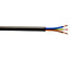 Nexans Black Multi-core cable 1.5mm² x 10m