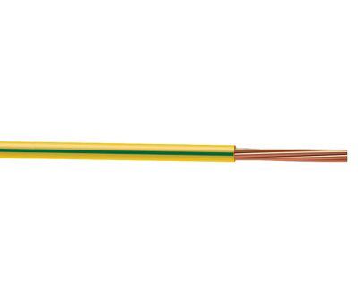 Nexans Green & Yellow Conduit wiring, 25m