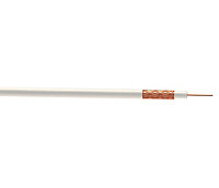 Nexans NX100 White Coaxial cable, 25m