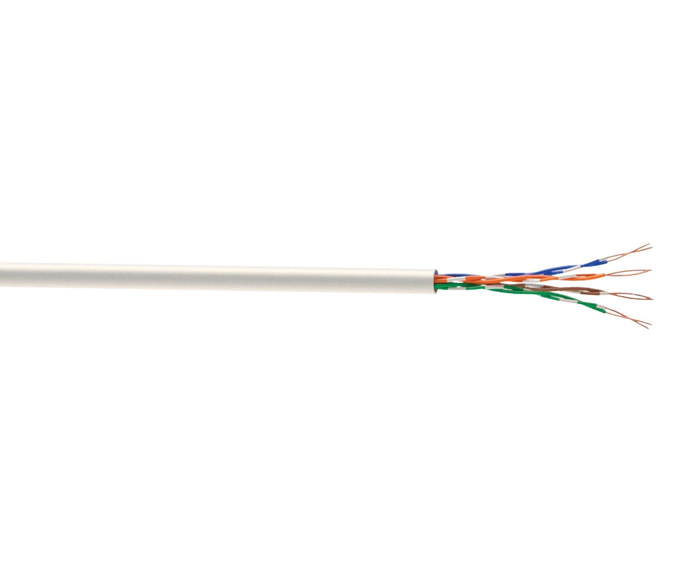 Nexans White 8 Core Telephone Cable 50m Diy At B Q