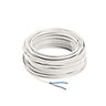 Nexans White Cable 0.75mm² x 25m